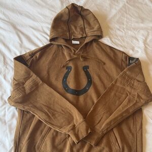 Nike Colts Salute to Service Brown Hoodie